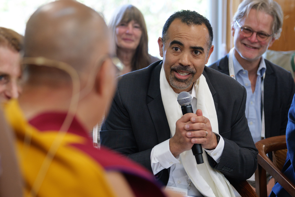 Dean Solomon with the Dalai Lama